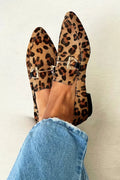 Gia | Elegantní mokasíny s leopardím vzorem